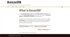 Desktop Screenshot of kenzodb.com